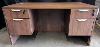Office Desk With Drawer Locks (comes With The Keys)
