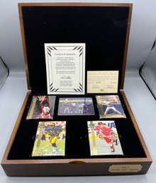 1992 Four Sport Gold Draft Pick Collection W Box #9109/9500 - COA Included