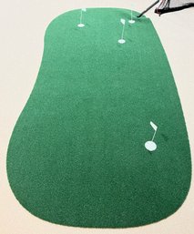 Indoor Faux Grass Golf Putting Mat