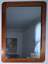 Maple Wood Wall Mirror