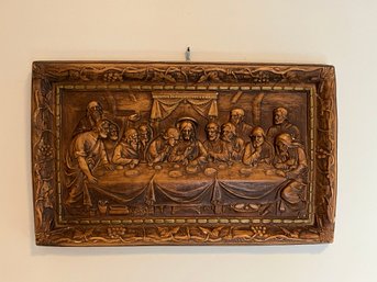 Hand Painted Ceramic Wall Decor - The Last Supper
