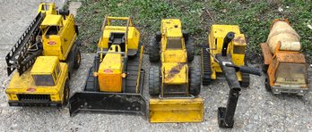 Assorted Tonka Trucks - 5 Total