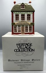 Department 56 Heritage Village Collection Dickens Village Series  - Fezziwigs Warehouse - Box Included