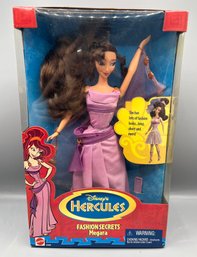 1996 Mattel Disneys Hercules Fashion Secrets Megara Doll - NEW With Box #17149