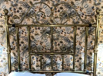 Solid Brass Queen Size Headboard