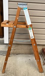 Keller 4FT Wooden A-frame Ladder