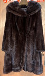 Womens Mink Fur Coat