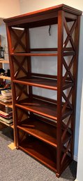 Wooden 5-shelf Bookcase