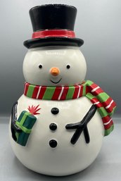Target Ceramic Snowman Cookie Jar