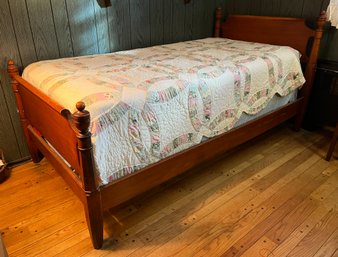 Solid Wood Twin Size Bed Frame
