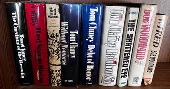 Tom Clancy Book Lot- 9 Pieces