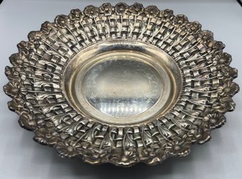 Vintage Silver Plated Bowl - Made In Spain