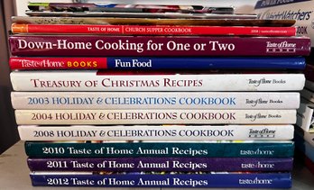 Assorted Lot Of Cookbooks (13 Books)