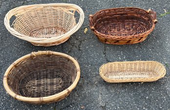 Assorted Baskets - 4 Total