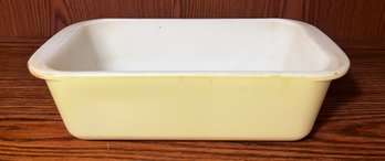 Pyrex Yellow Loaf Pan #213 1.5 QT