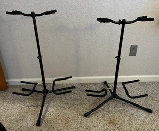 On-stage Adjustable Metal Guitar Stands - 2 Total