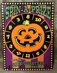 Halloween Jack-o-lantern Spin-o-prize