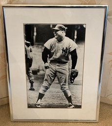 NY Yankees Framed Print