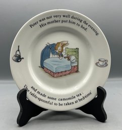 Wedgwood - Peter Rabbit - Fine Bone China Plate - Made In England