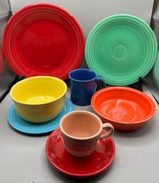 Fiesta-ware Tableware Set - 81 Pieces Total