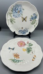 Lenox 'Butterfly Meadow' Porcelain Plate Set - 12 Total