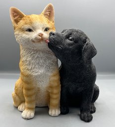 Decorative Cat & Dog Figurine