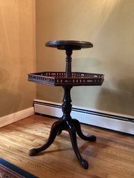 2 Tier Wooden Plant Stand