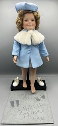 Danbury Mint Limited Edition Shirley Temple Porcelain Doll - Shirley Temple Makes Her Mark
