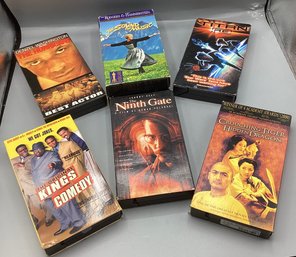 Assorted VHS Set - 6 Piece Set