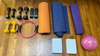 Assorted Gym & Exercise Equipment