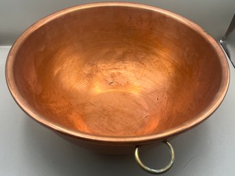 Vintage Copper Mixing Bowls - 2 Total