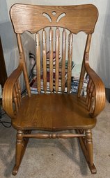 Solid Wood Rocking Chair