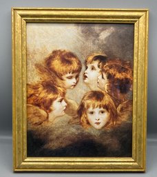 Decorative Sir Joshua Reynolds Little Angel Heads Framed Print