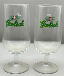 Grolsh Glass Beer Cups - 2 Total
