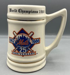 New York Mets World Champions 1986 Collectible Ceramic Mug
