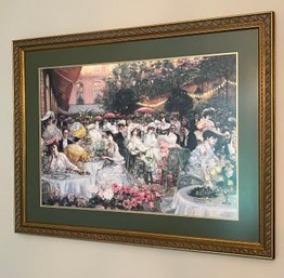 Decorative Framed Print - Victorian Party
