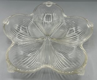 Sectional Crystal Platter