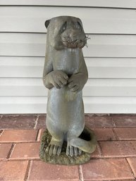 Decorative Outdoor Resin Otter Statue