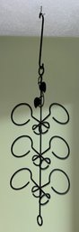 Wrought Iron 6-bottle Wine Bottle Holder Hanging Rack - 2 Total