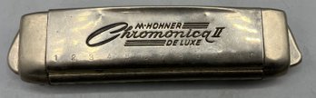 M. Hohner Chromonica II De Luxe Harmonica With Case
