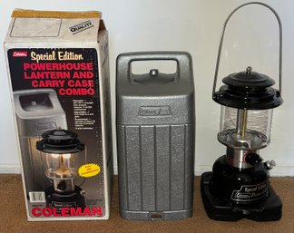 Coleman Special Edition Powerhouse Lantern & Carry Case Combo - Box Included
