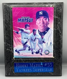 Hideki Matsui #55 NY Yankees Superstar Wall Plaque