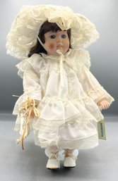 Cardinal Inc Dynasty Doll Collection Porcelain Collectors Doll With Stand - Meredith