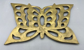 Brass Butterfly Shaped Trivet