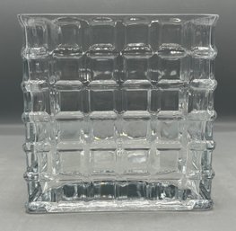 Decorative Square Glass Planter