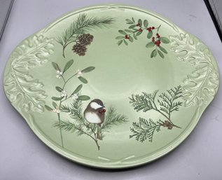 Pfaltzgraff Stoneware Winterwood Pattern Serving Platter