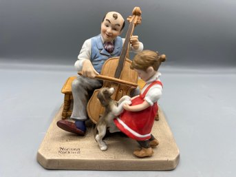 Norman Rockwell 1982 - High Stepping - Porcelain Figurine - Made In Japan