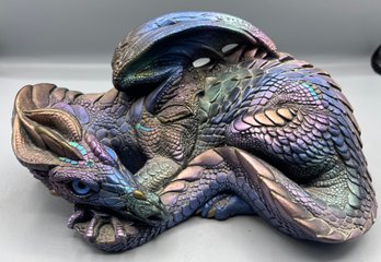 Windstone Edition Iridescent Dragon Figurine