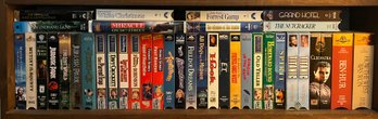 Assorted VHS Tapes - 38 Total