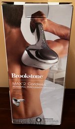 Brookstone Max2 Cordless Powerful Percussion Massager